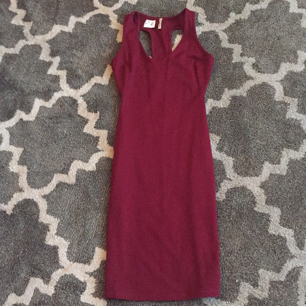 Double lined bodycon dress